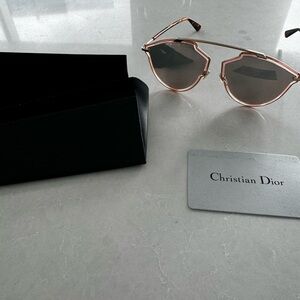 Dior So Real Pink Reflective Sunglasses